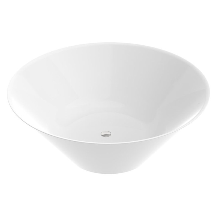 Wanna wolnostojąca Marmorin Sofi, 157,5x85cm, bez przelewu, biały połysk