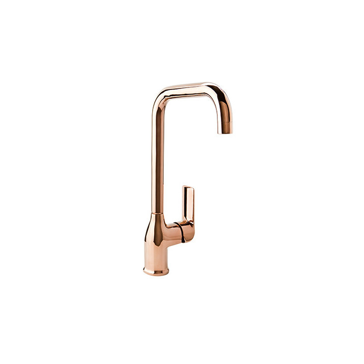 Bateria kuchenna Valvex Aurora, stojąca, wysokość 365mm, dźwignia z boku, chrom