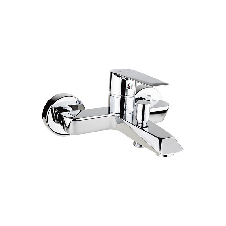 Bateria wannowa Valvex Aurora, natynkowa, 2 wyjścia wody, chrom