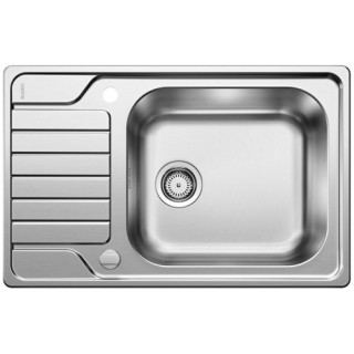 Zlewozmywak odwracalny Blanco Dinas XL 6 S 1000x500 mm odwracalny, z korkiem automatycznym - stal szczotkowana