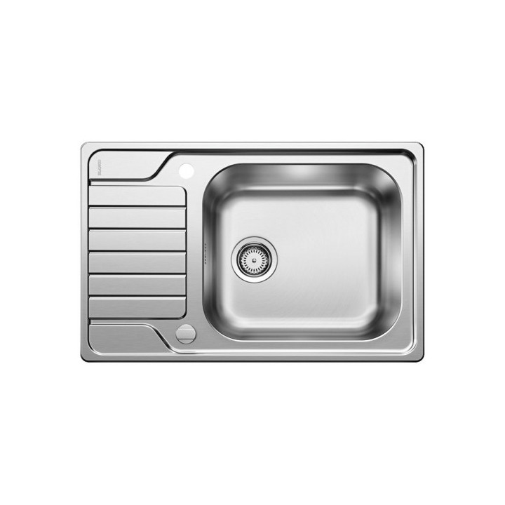 Zlewozmywak odwracalny Blanco Dinas XL 6 S 1000x500 mm odwracalny, z korkiem automatycznym - stal szczotkowana