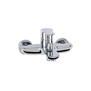 Bateria wannowa Valvex Quasar, natynkowa, 2 wyjścia wody, chrom