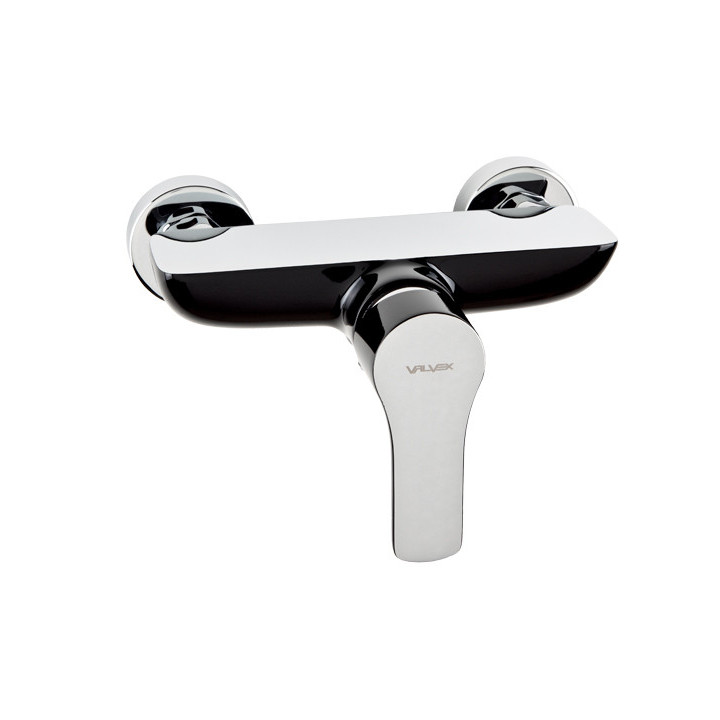 Bateria natryskowa Valvex Quasar, natynkowa, jednouchwytowa, chrom