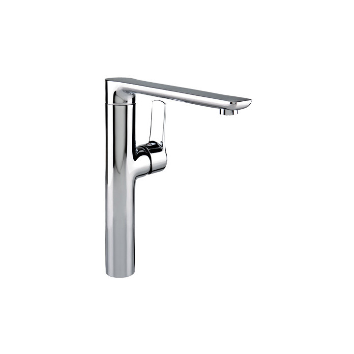 Bateria kuchenna Valvex Quasar, stojąca, wysokość 297mm, dźwignia z boku, chrom