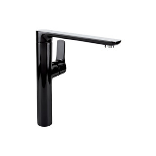 Bateria kuchenna Valvex Quasar, stojąca, wysokość 297mm, dźwignia z boku, chrom