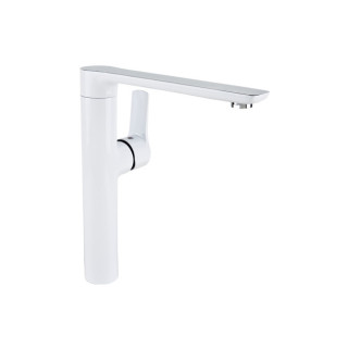 Bateria kuchenna Valvex Quasar, stojąca, wysokość 297mm, dźwignia z boku, chrom