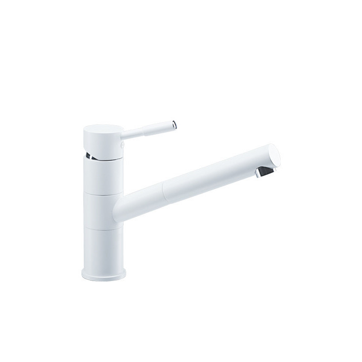 Bateria kuchenna Valvex Vegane, stojąca, wyciągana i obracana wylewka, chrom