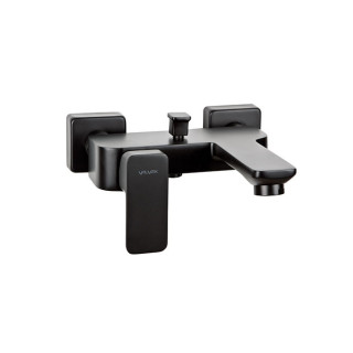 Bateria wannowa Valvex Vegane, natynkowa, wylewka 130mm, zestaw natryskowy, chrom