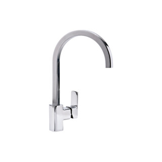 Bateria kuchenna Valvex Vegane, stojąca, obracana wylewka, chrom