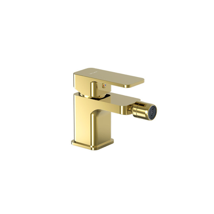 Bateria bidetowa Valvex Vegane, stojąca, wysokość 145mm, korek automatyczny, chrom