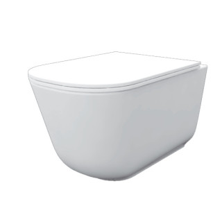 Miska WC wisząca Kerasan Tribeca biała- sanitbuy.pl