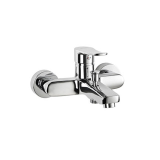 Bateria wannowa Valvex Sigma, natynkowa, wylewka 163mm, 2 wyjścia wody, chrom