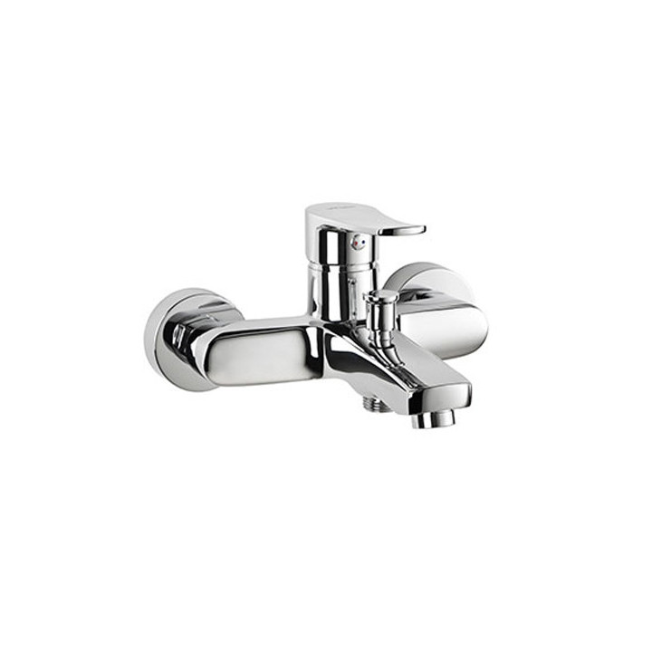 Bateria wannowa Valvex Sigma, natynkowa, wylewka 163mm, 2 wyjścia wody, chrom