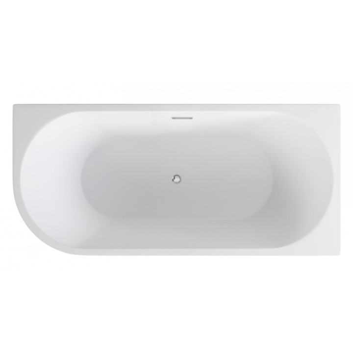 Wanna wolnostojąca Besco Zoya, prawa, 150x75cm, akrylowa, biała