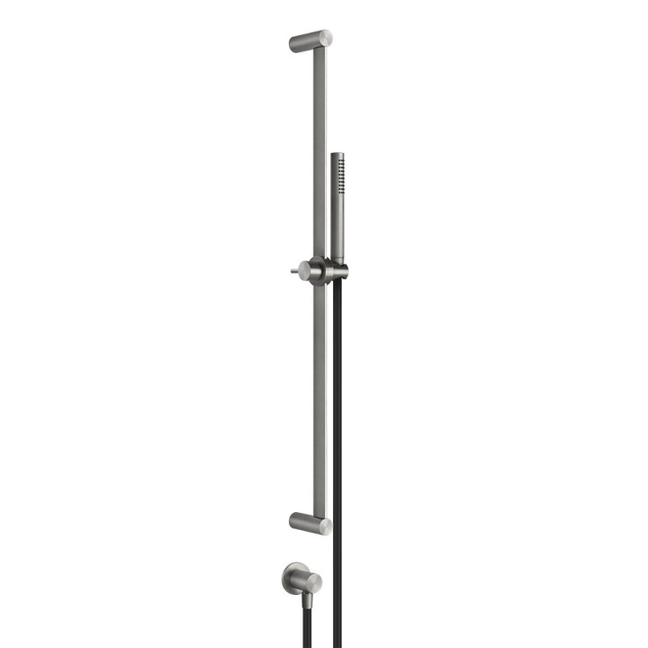 Drążek prysznicowy Gessi Ingranaggio, z słuchawką 1-funkcyjną, wężem i przyłączem kątowym, chrom