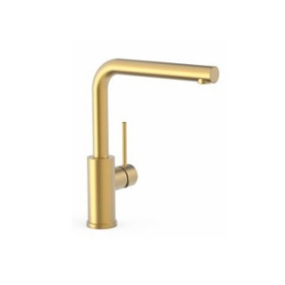 Bateria zlewozmywakowa Tres Exclusive - złoty mat