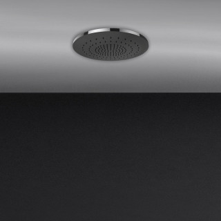 Element podtynkowy Gessi Colour, sufitowy, okrągły, 350mm, z podświetleniem, mirror steel 