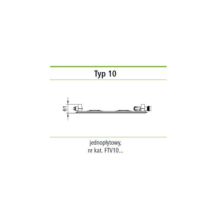 Grzejnik płytowy Kermi Profil-K typ 22 50x120 cm - biały- sanitbuy.pl