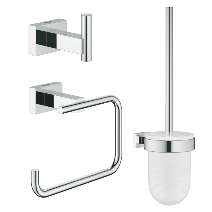 Grohe Essentials Cube Zestaw akcesoriów łazienkowych 3 w 1