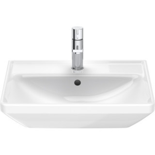Umywalka wisząca/meblowa Duravit D-Neo, 100,5x48cm, z przelewem, otwór na baterię, biała