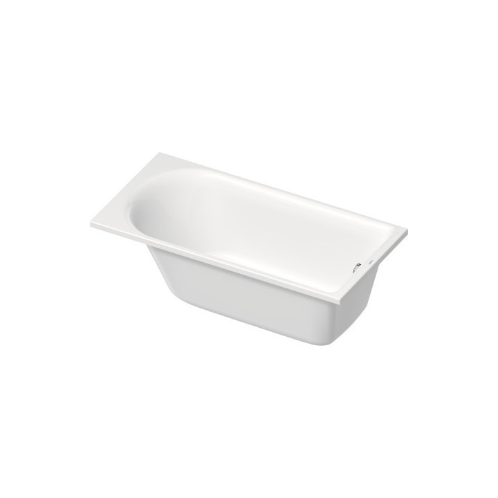 Wanna prostokątna Duravit D-Neo, 150x75cm, akrylowa, 1 oparcie ukośnie, biała