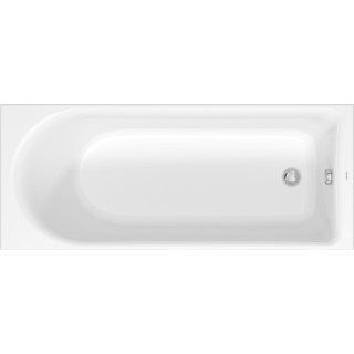 Wanna prostokątna Duravit D-Neo, 170x70cm, akrylowa, 1 oparcie ukośnie, biała