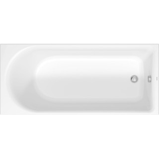Wanna prostokątna Duravit D-Neo, 170x75cm, akrylowa, 1 oparcie ukośnie, biała