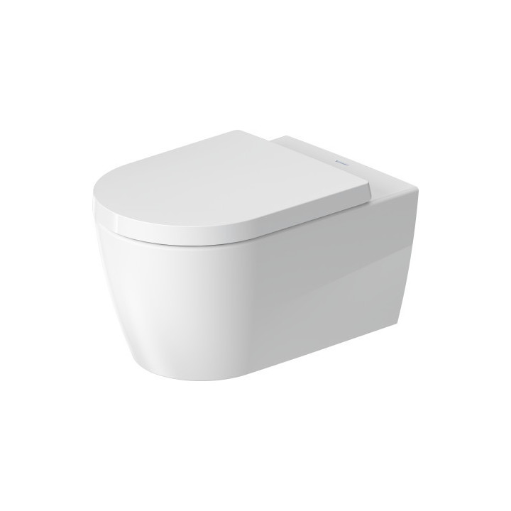 Miska toaletowa wisząca Duravit White Tulip Rimless, 54x37cm, bez rantu spłukującego, mocowanie Durafix, HygieneFlush, biała