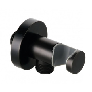 Przyłącze kątowe Kludi A-QA, z uchwytem, okrągłe, chrom