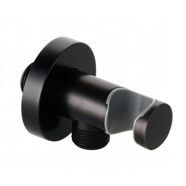 Przyłącze kątowe Kludi A-QA, z uchwytem, okrągłe, chrom