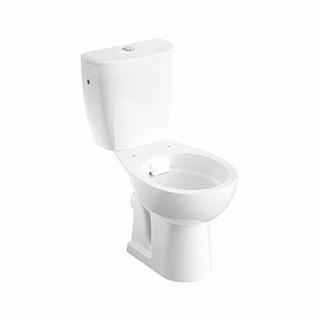 Zestaw kompakt WC miska ze spłuczką Koło Rekord, 64x35,5cm, Rimfree, bez rantu spłukującego, odpływ poziomy, doprowadzenie boczn