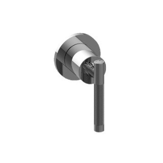 Podtynkowy rozdzielacz na 3 wyjścia Graff Harley, element natynkowy - brushed brass