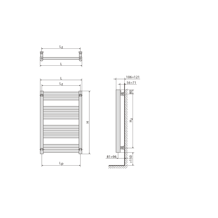 Grzejnik Purmo Java 500x700 mm- sanitbuy.pl