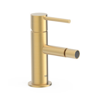 Bateria bidetowa Tres Study Colors, stojąca, wysokość 165mm, bez korka, czarny mat