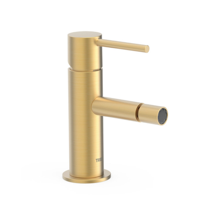 Bateria bidetowa Tres Study Colors, stojąca, wysokość 165mm, bez korka, czarny mat