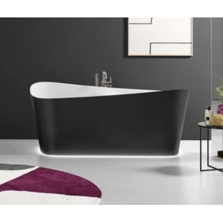Wanna wolnostojąca Novellini Infinitive, 170x75cm, konglomerat Novotech, biały mat
