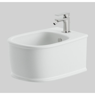 Bidet wiszący Artceram Atelier, 52x37cm, otwór na baterię, biały