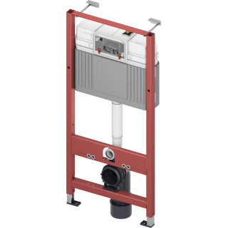 Uniwersalny stelaż podtynkowy WC TECEbase, wysokość 1120mm, spłuczka uruchamiana z przodu lub z góry