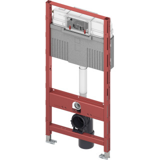 Uniwersalny stelaż podtynkowy WC TECEprofil, wysokość 980mm, ze spłuczką uruchamianą z przodu lub z góry