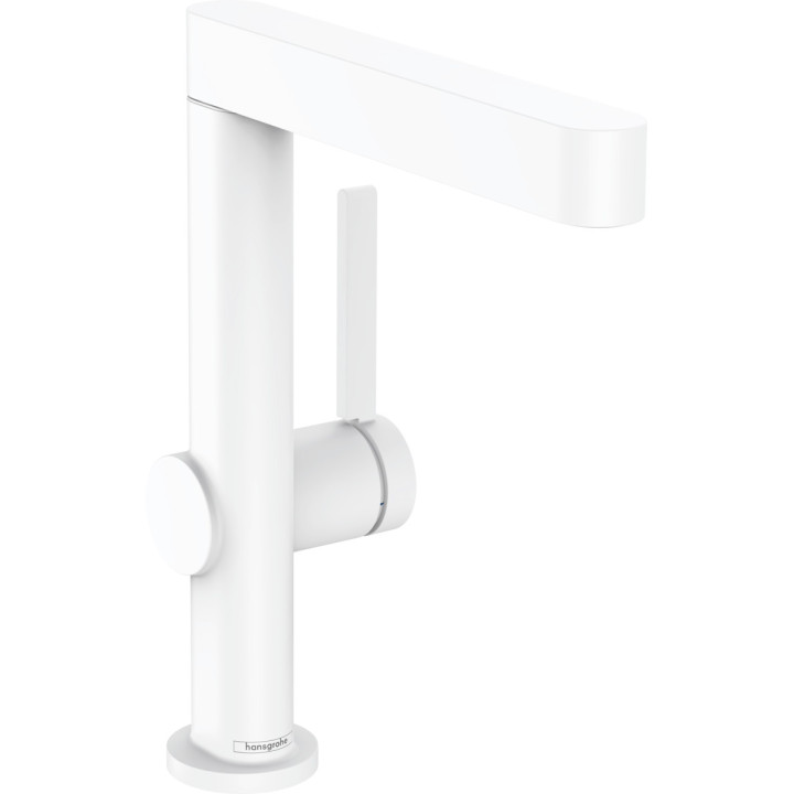 Bateria umywalkowa Hansgrohe Finoris, stojąca, obracana wylewka, wysokość 248mm, komplet odpływowy push-open, chrom