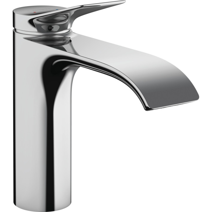 Bateria umywalkowa Hansgrohe Vivenis, stojąca, jednouchwytowa, wysokość 139mm, komplet odpływowy, chrom