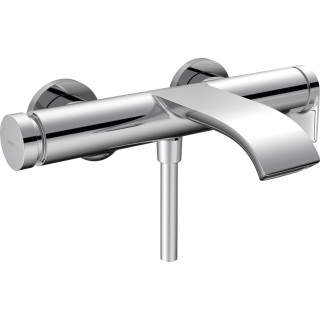 Bateria wannowa Hansgrohe Finoris, natynkowa, jednouchwytowa, 2 wyjścia wody, chrom