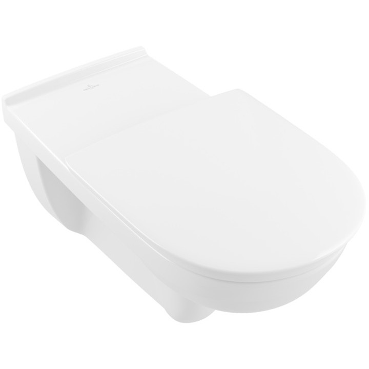 Miska wisząca WC Villeroy & Boch ViCare, 70x36cm, DirectFlush, bez kołnierza, Weiss Alpin