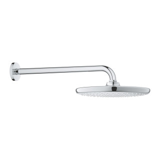 Deszczownica Grohe Tempesta 250, okrągła, 1 strumień, ramię ścienne 380mm, chrom