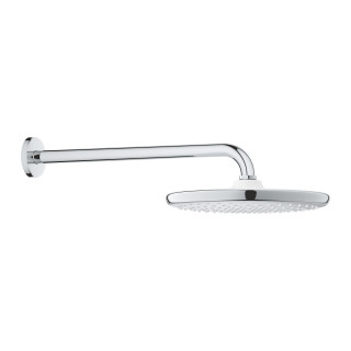 Deszczownica Grohe Tempesta 250, okrągła, 1 strumień, ramię ścienne 380mm, chrom