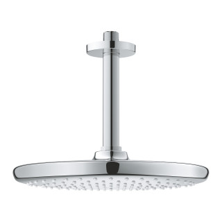 Deszczownica Grohe Tempesta 250, okrągła, 1 strumień, ramię ścienne 380mm, chrom
