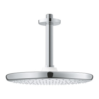 Deszczownica Grohe Tempesta 250, okrągła, 1 strumień, ramię ścienne 380mm, chrom