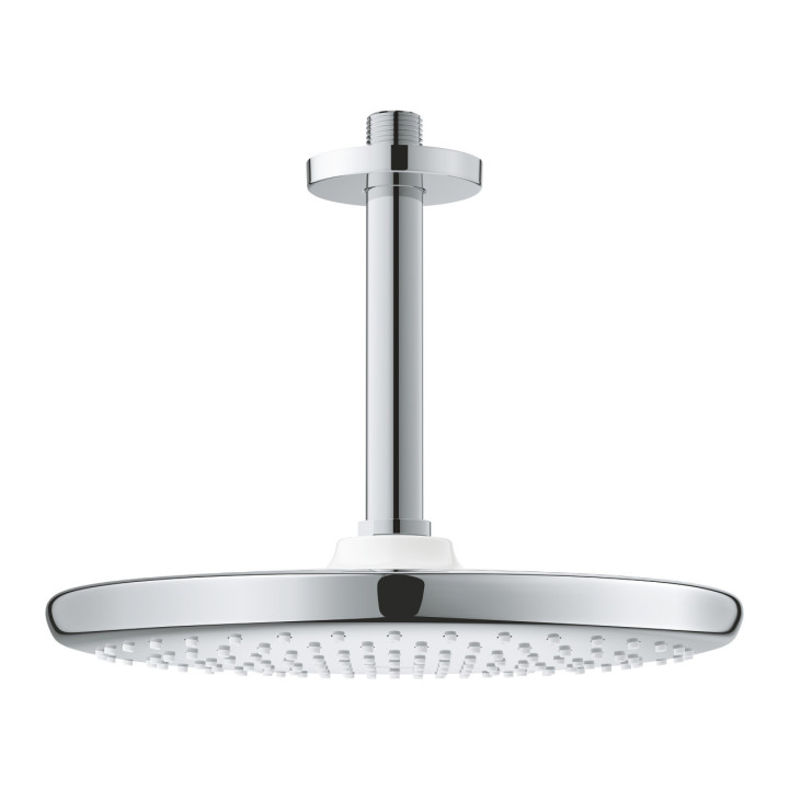Deszczownica Grohe Tempesta 250, okrągła, 1 strumień, ramię ścienne 380mm, chrom