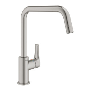 Bateria zlewozmywakowa Grohe Eurosmart, wysokość 339mm, DN 15, obracana wylewka 183mm, chrom
