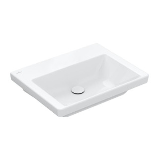 Umywalka meblowa Villeroy & Boch Subway 3.0, 65x47cm, bez przelewu, bez otworu na armaturę, Weiss Alpin